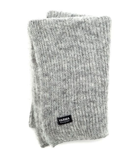 VARMA Grey Wool Blanket - icelandicstore.is